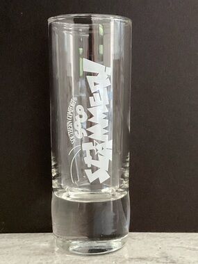 Vintage Southern Comfort SoCo Slammer 4” Shooter Glass Heavy Base Barware